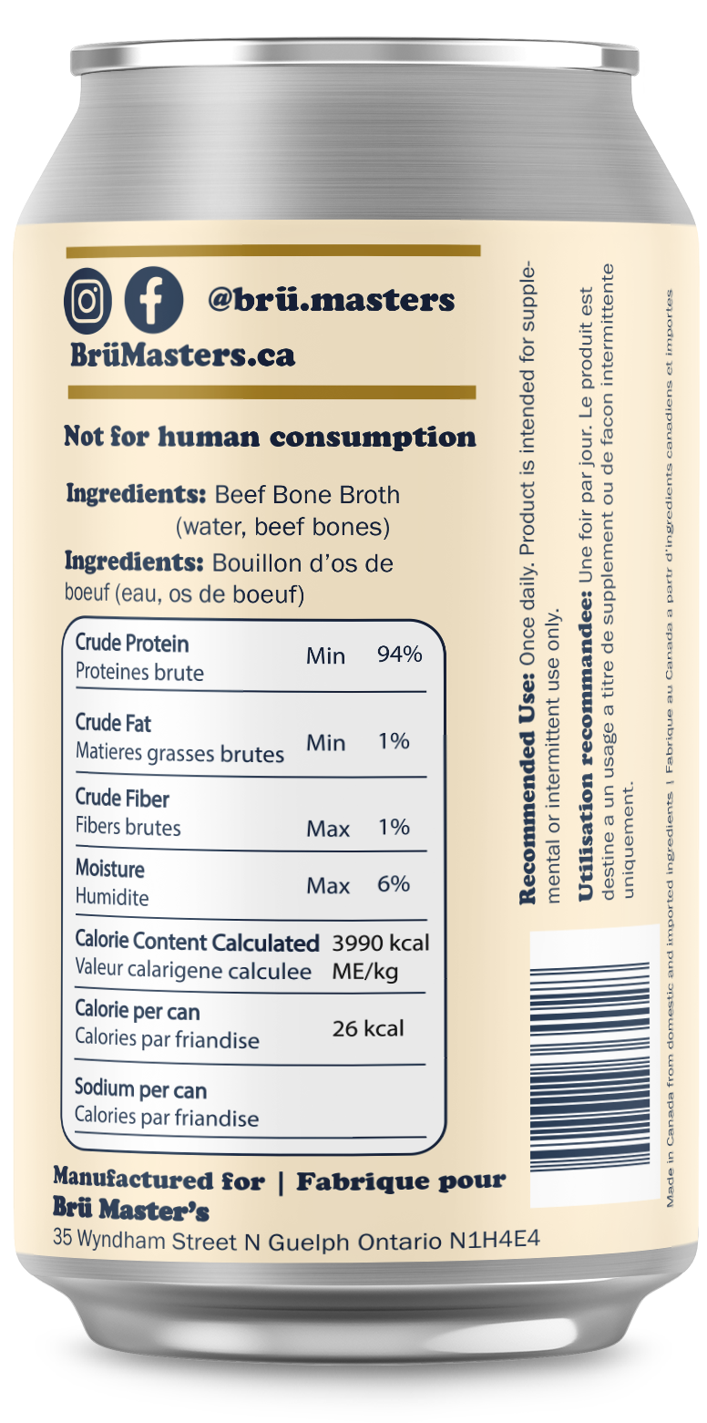 BrüMaster's Premium Dog Beer - TWENTY FOUR - WHOLESALE