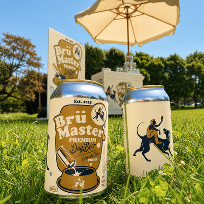 BrüMaster's Premium Dog Beer - SIX PACK
