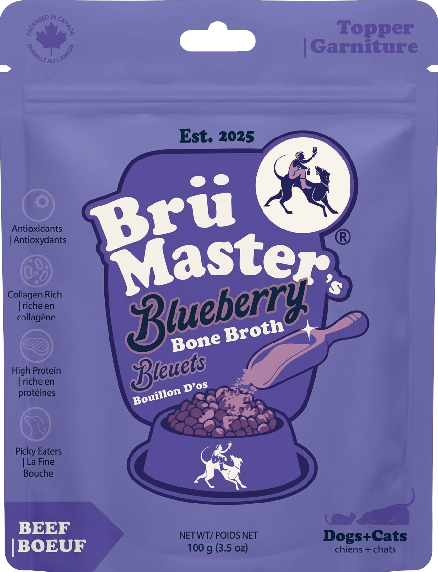 BrüMaster's - Blueberry Craft Bone Broth Powder - WHOLESALE