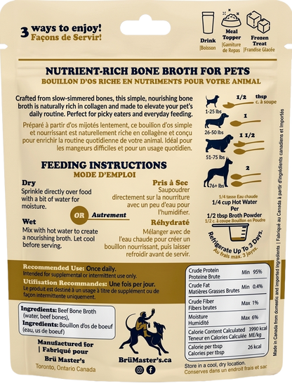 BrüMaster's - Craft Bone Broth Powder