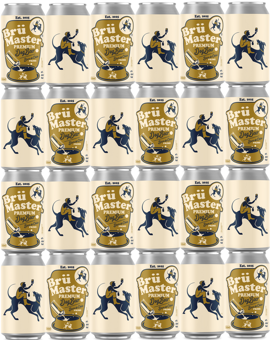 BrüMaster's Premium Dog Beer - TWENTY FOUR