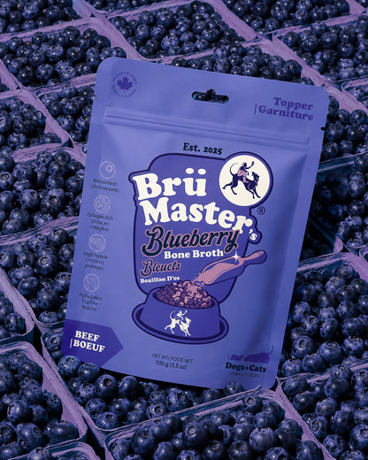 BrüMaster's - Blueberry Craft Bone Broth Powder
